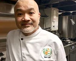 ワッペンをお作りいただいたレストラン スクレ・サレ 中西 貞人 様の声