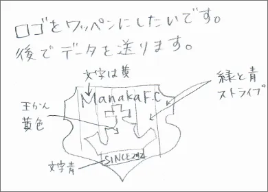 デザイン案の書き方 手書き