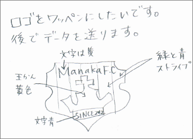 デザイン案の書き方 手書き